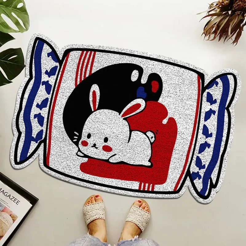 

Creative Snack Chips PVC Non-Slip Carpet, Doormats, Rugs for Bathroom, Living Room Entrance Door, Floor, Kitchen, Bedroom, Hallw