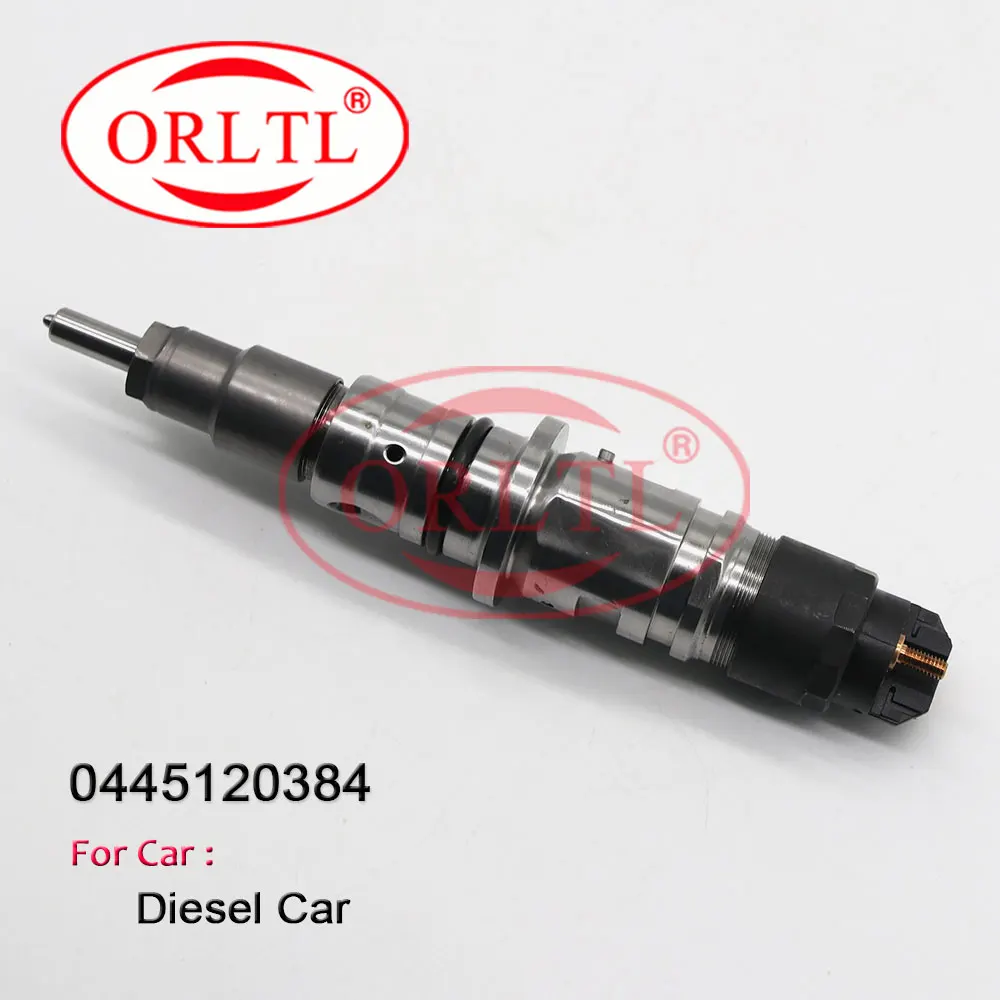 Diesel Fuel Injector Nozzle 0445120384 Black Coated Needle Nozzle 0 445 120 384 Nozzle Replacments 0445 120 384