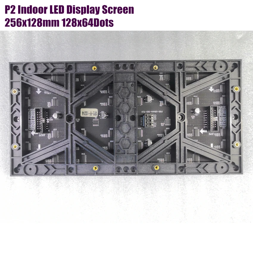 Hd Indoor Led Matrix Module P2 256X128Mm 128X64Pixel HUB75 Rgb SMD1515 Full Color Led display Panels