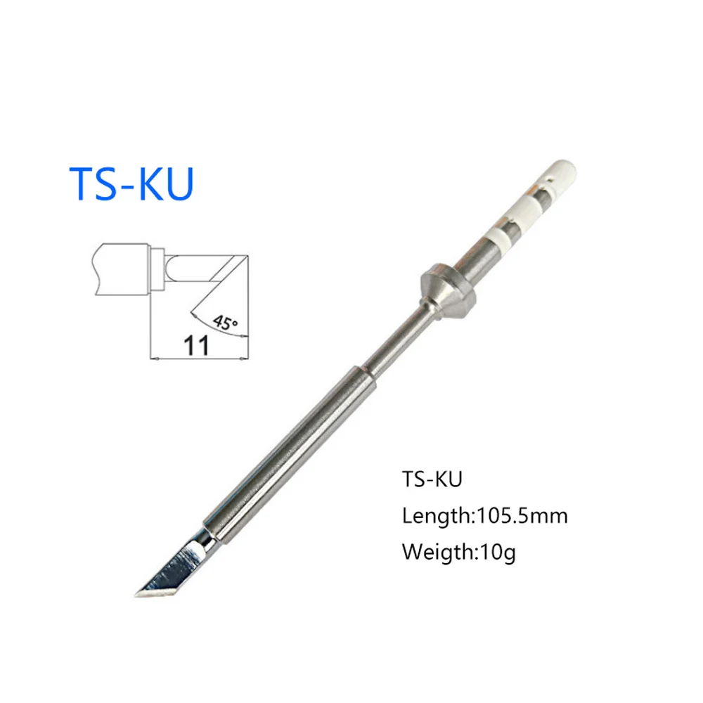 4PCS Soldering Iron Tips Replacement Models For Pine64 Pinecil TS100 TS101 TS-BC2 C1 KU ILS I C4 D24 K B2 BC3 JL02 J02 Tips