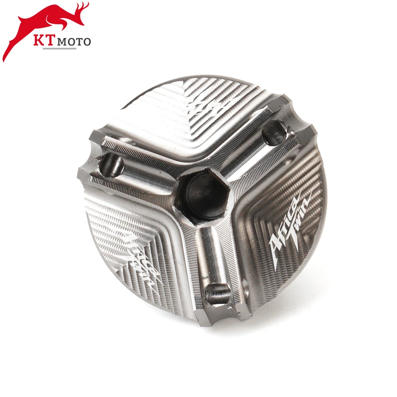 Tapa de llenado de combustible para motocicleta, Perno de protección para aceite de motor, accesorios para Africa Twin CRF 1100, 1000 L, CRF1100L,