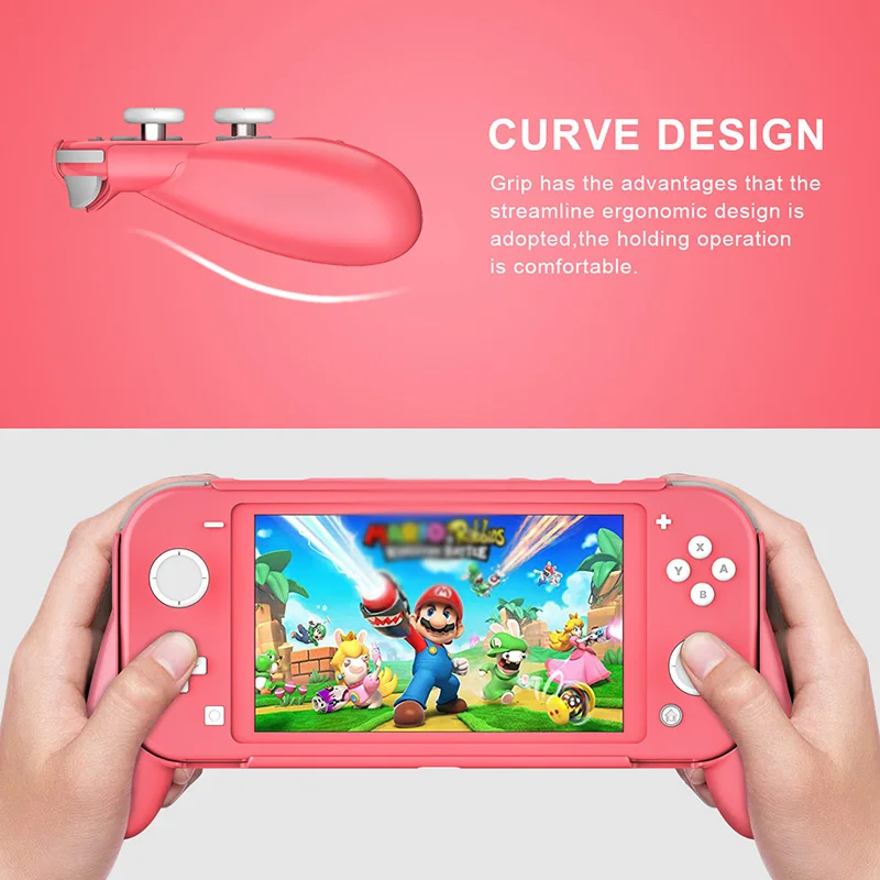 Hand Grip Case For Nintendo Switch Lite Protection Cover Shell Ergonomic Handle Grip For Nintend Switch Lite Game Accessories