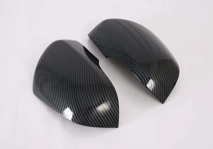 Carbon Fiber Side Mirror Cover Trim for 2018-2020 Hyundai Starex Grand H-1 Car Exterior Rearview Factory Style 2PCS