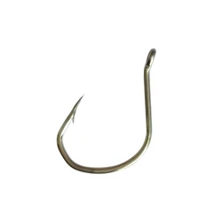 Fishhooks 100Pcs/lot Seawater Bright Tin Plating Fish Barbed Hook Offshore Angling Perch Carp Fishing Tackles Jig Head Pesca