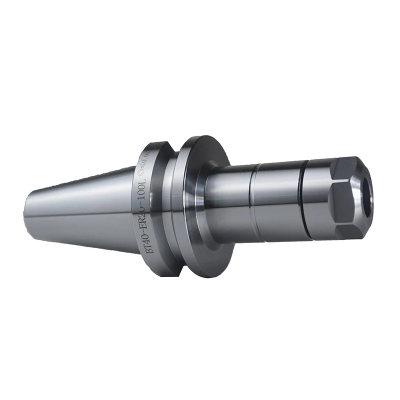 Portaherramientas de fresado de BT40-ER20-100L, soporte de herramientas de husillo central de mecanizado CNC