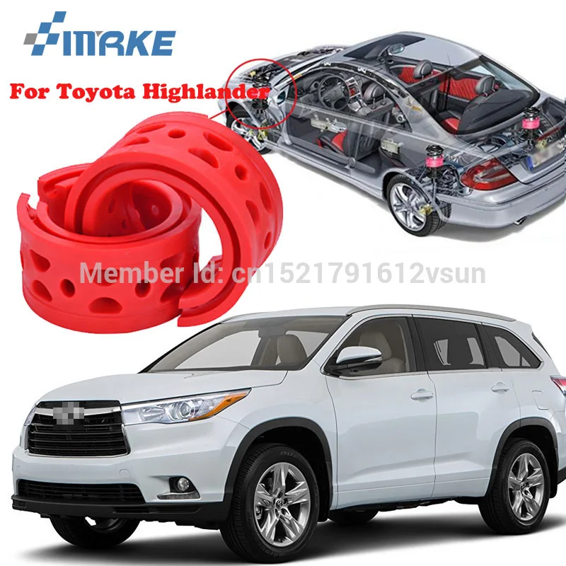 

smRKE For Toyota Highlander High-quality Front /Rear Car Auto Shock Absorber Spring Bumper Power Cushion Buffer