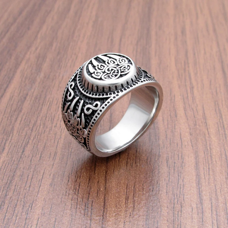 

Unique Viking Bear Claw Ring For Men Vintage Stainless Steel Odin Viking Celtic Ring Punk Motorcycle Biker Jewelry Wholesale