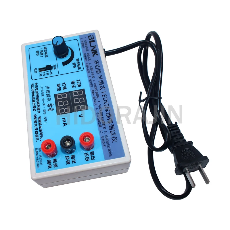 0-180V Output LED Tester Detection Tool TV Monitor Panel Backight Strips w/Stroom en Spanning Digitale display