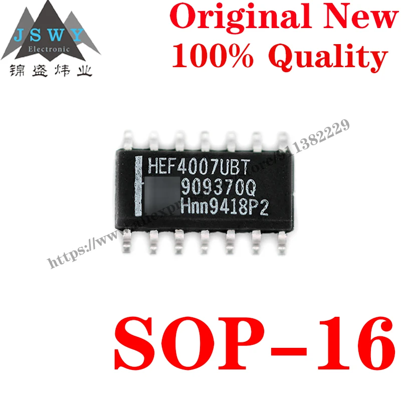 10~100 PCS HEF4007UBT SOP-16 Semiconductor Logic IC Buffer and Line Driver IC Chip with for module arduino Free Shipping HEF4007