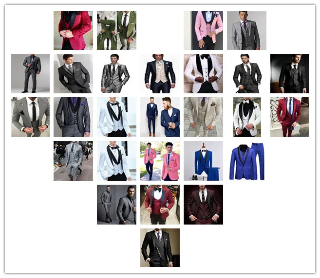 Men's Olive Green Three-Piece Suit — product detail 6
