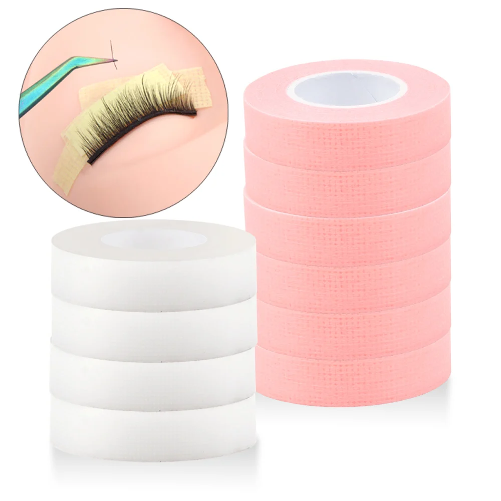 5pcs Eyelid Correction Tape Eyelash Extension Plaster Non-woven Medical Tape Eye Pads Under Patches PE Breathable Makeup Tool