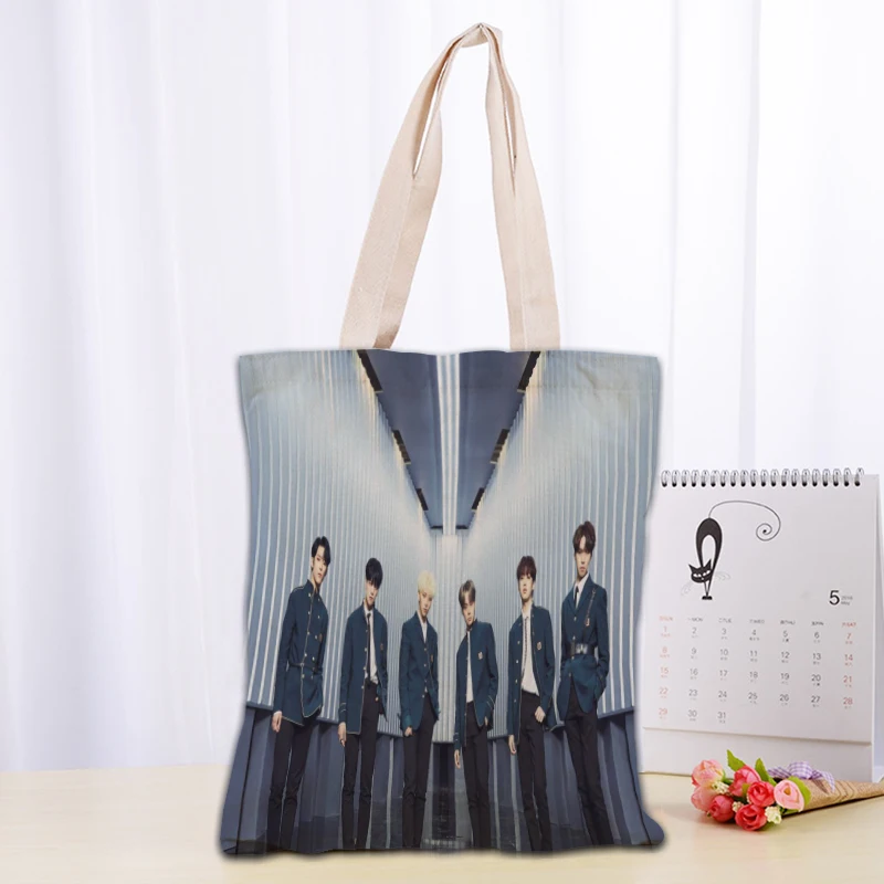 

Custom Oneus Tote Bag Reusable Women Canvas Shoulder Bag Handbag Shoulder Pouch Foldable Canvas Shopping Bags