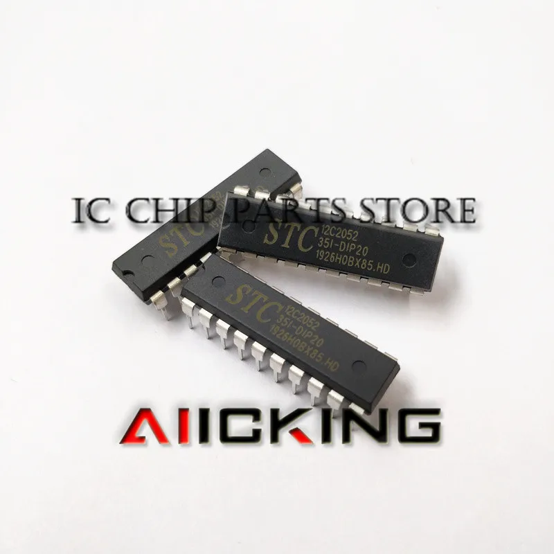 バッチあたりSTC12C2052-35I-DIP20,pdip20,stc12c2052,新品,在庫あり,100%