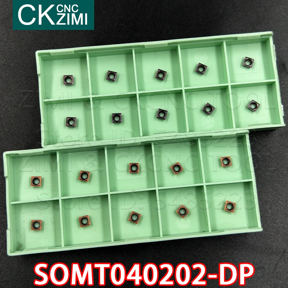 SOMT040202-DP ZM1025 ZM1125 SOMT 040202 DP Carbide Inserts U Drill Tool Indexable U Drill Turning Inserts CNC Lathe cutter Tools