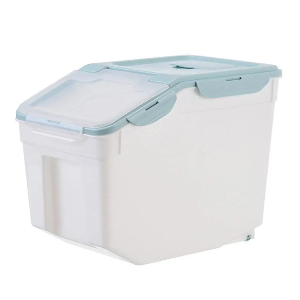 50%HOT10 kg pet dog cat food barrel sealed container moisture-proof storage barrel food container dog barrel