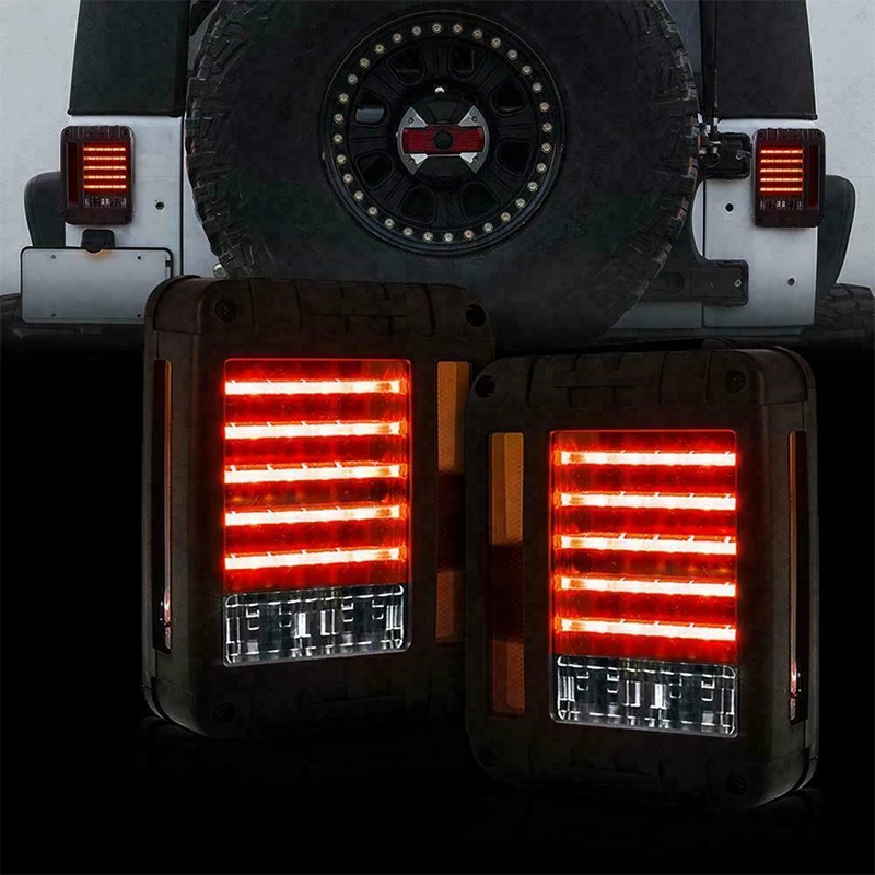 

for Jeep Rear LED Lights LED Tail Lights for Jeep Wrangler JK 2007-2017