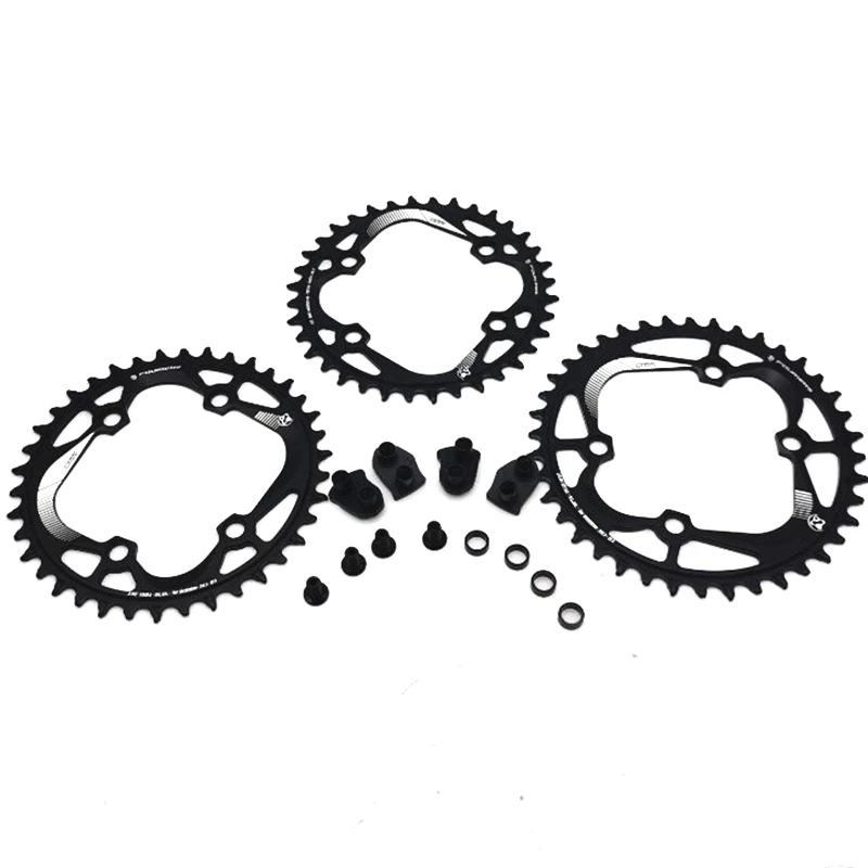 Fouriers Aluminum alloy Bike Chain Wheel Crankset 96 BCD MTB Chain Wheel Single Speed Chain Wheel 36T/ 38T/40T For M9000 M9020