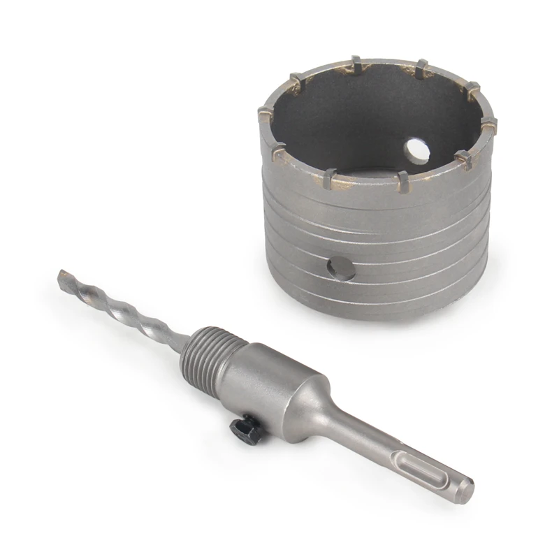 Imagem -06 - Heda 82 mm Concreto Carboneto de Tungstênio Liga Núcleo Buraco Viu Sds Mais Elétrica Oco Broca de ar Condicionado Tubo Cimento Pedra