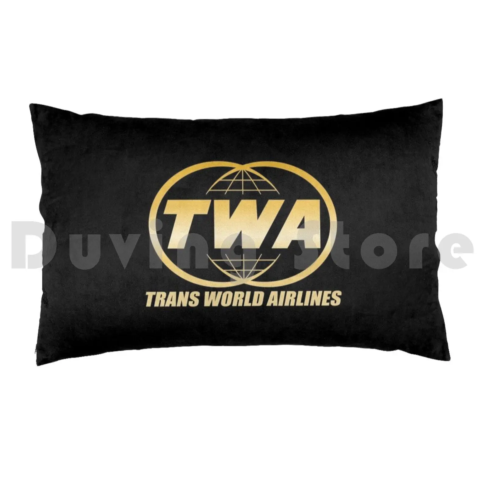 Trans World Airways Twa Retro Pillow Case 20*30 Inch Cool Retro Trans World Twa 60s 70s 80s