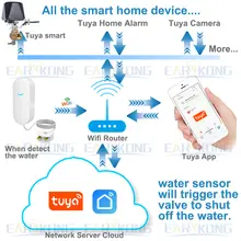 WiFi Water Leak Sensor and Alarm #6