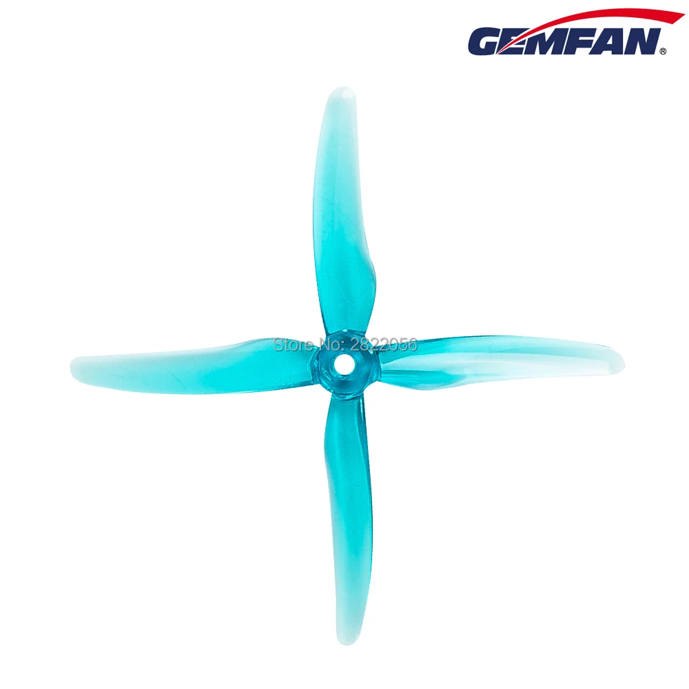 8 pcs/ 4 pairs Gemfan 51455 5inch 4 blade/ tri-blade Propeller Props CW CCW Brushless motor FPV Propeller for FPV Racing drone