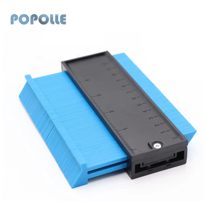 

1PCS 5 Inch Contour Gauge Standard Width Contour Ruler Woodworking Tool Tile Composite Tile General Tool Irregular Contour Gauge