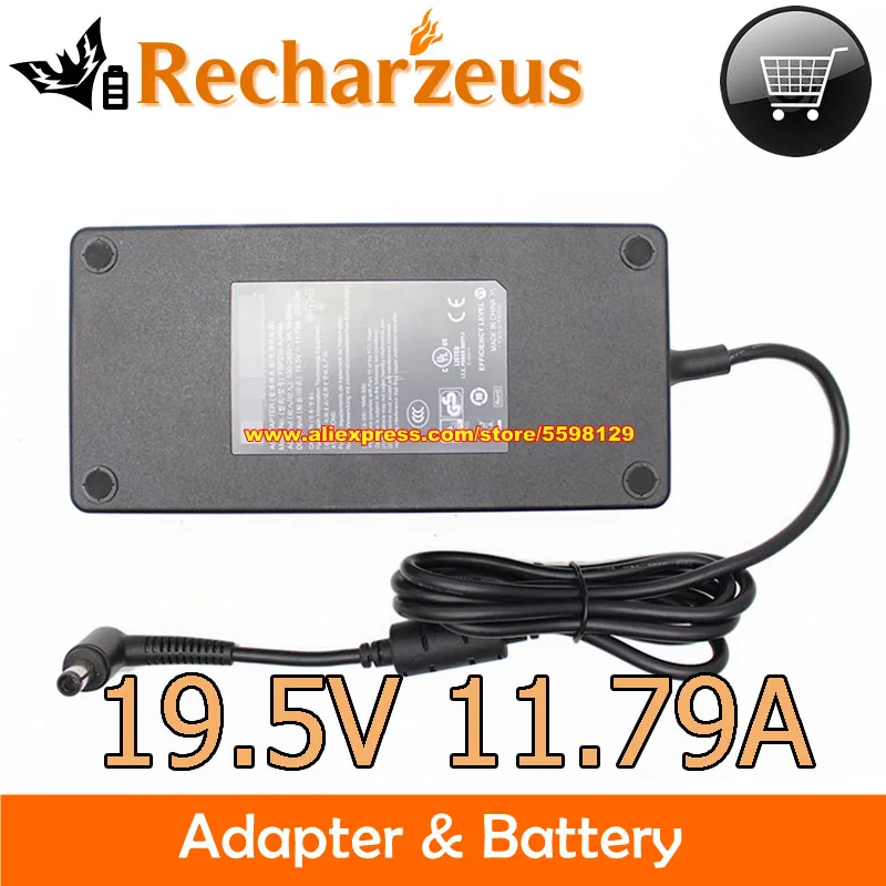

230W FSP Charger For Gaming PC MEDION ERAZER GUARDIAN X10 MSI GE60 2PC-655XPL GS73VR GT70 19.5v 11.79A Power Supply FSP230-AJAN3