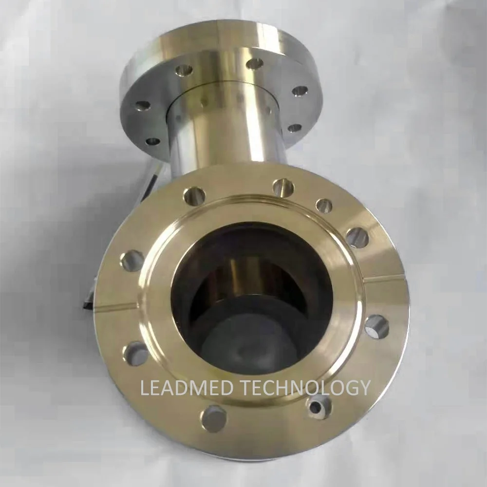 SS Stainless Steel flange Tee CF16 CF25 CF35 CF50 CF63 equal Tee