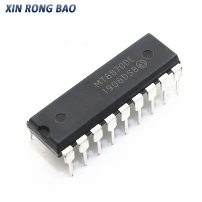 5PCS MT8870DE MT8870CE DIP18 MT8870 DIP 8870DE DIP-18 new and original IC