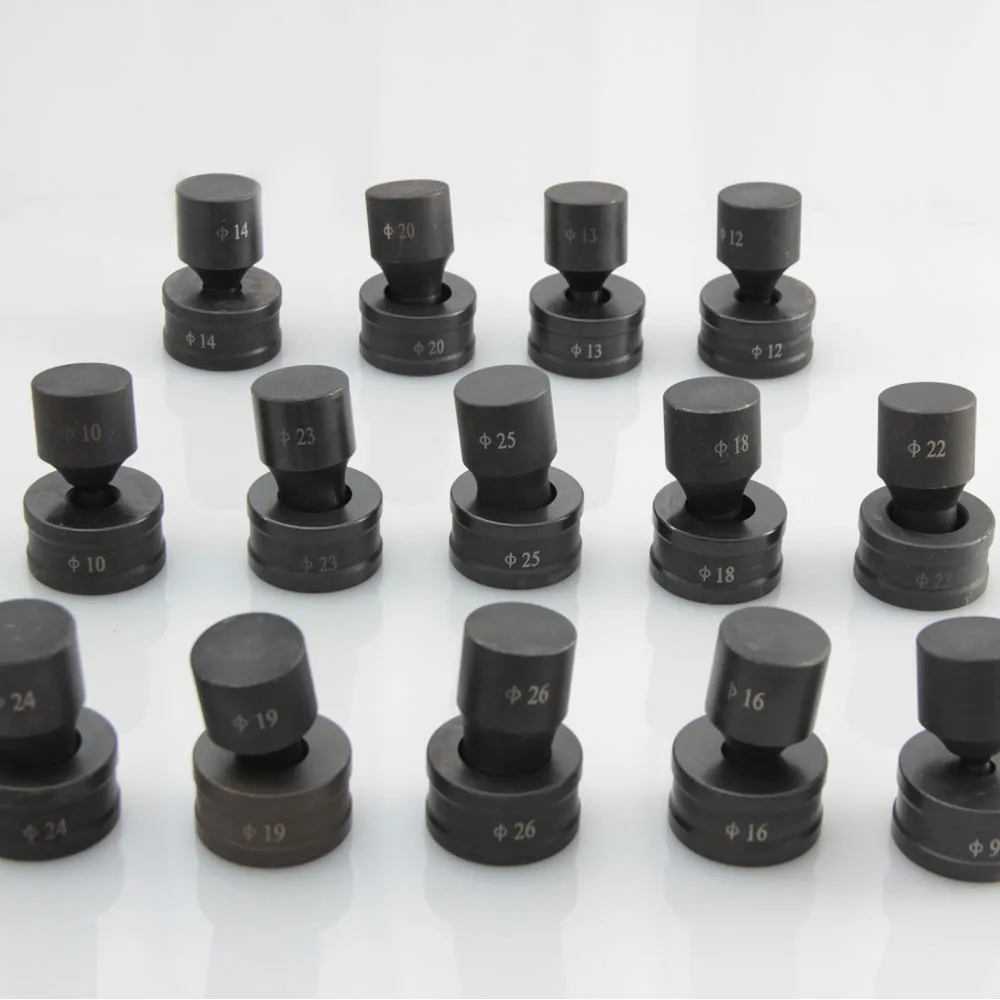CH-80 ไฮดรอลิกเจาะรอบ Die สแตนเลสเครื่องเจาะไฮดรอลิกเจาะตายด้วยตนเอง Punch Die