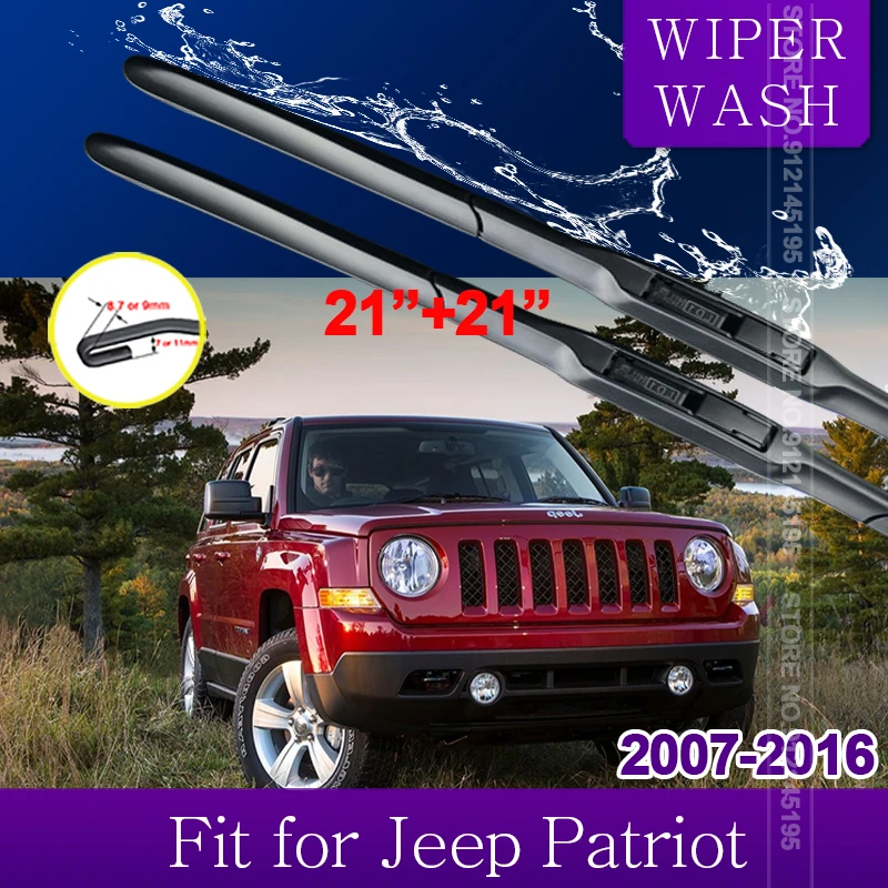 

for Jeep Patriot 2007~2016 Liberty Car Wiper Blades Front Window Windscreen Windshield Car Accessories 2008 2009 2010 2014 2015