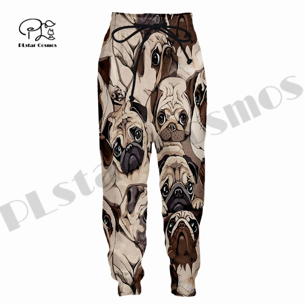 Plstar cosmos mais novo animal de estimação cão tigre leão homem/mulher streetwear 3dprint harajuku único casual jogger calças esportivas 2