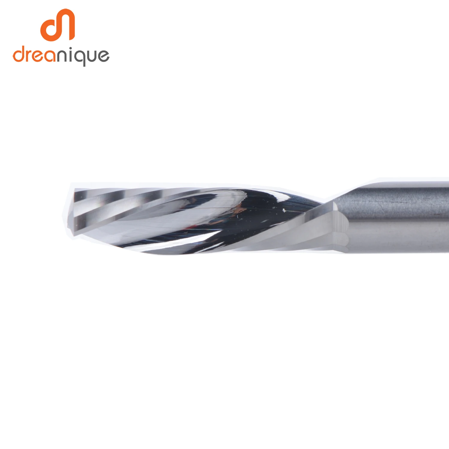 Imagem -05 - Aaaaa Única Flauta Espiral Fresa 3.175 Haste Espiral Moinho de Alumínio Cnc Gravura 3d Escultura Bit para Trabalhar Madeira para Baixo Corte 1pc