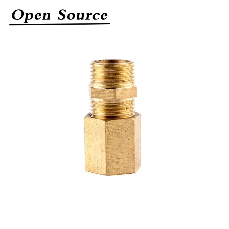 Brass Copper Hose Pipe Fitting Hex Coupling Coupler Fast Connetor Male Thread/Female Thread 1/8\