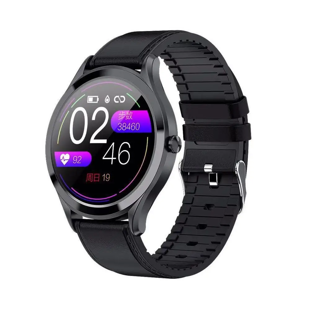 حزام ساعة جلد طبيعي للغارمين Forerunner 245 متر فيفوموف venu نمط Vivoactive 3 4 حزام حزام الإفراج السريع سوار للساعة