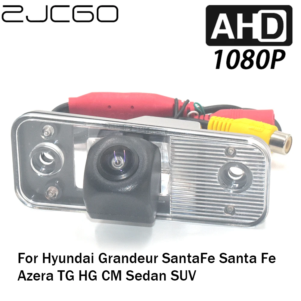 

ZJCGO Car Rear View Reverse Backup Parking Reversing Camera for Hyundai Grandeur SantaFe Santa Fe Azera TG HG CM Sedan SUV