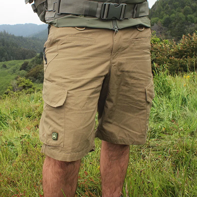 

Summer Men Quick Dry Multi Pocket Loose Hiking Pants Outdoor Climbing Hiking Training Tactical Cargo Trousers
