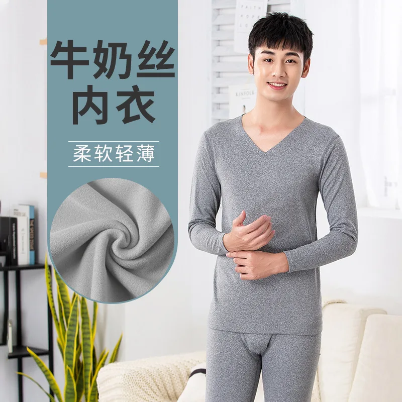 Men Thermal Underwear Autumn Pijama mujer Indoor Winter Pyjamas Sweat Quick Drying Thermo Men Clothing Sets 2022