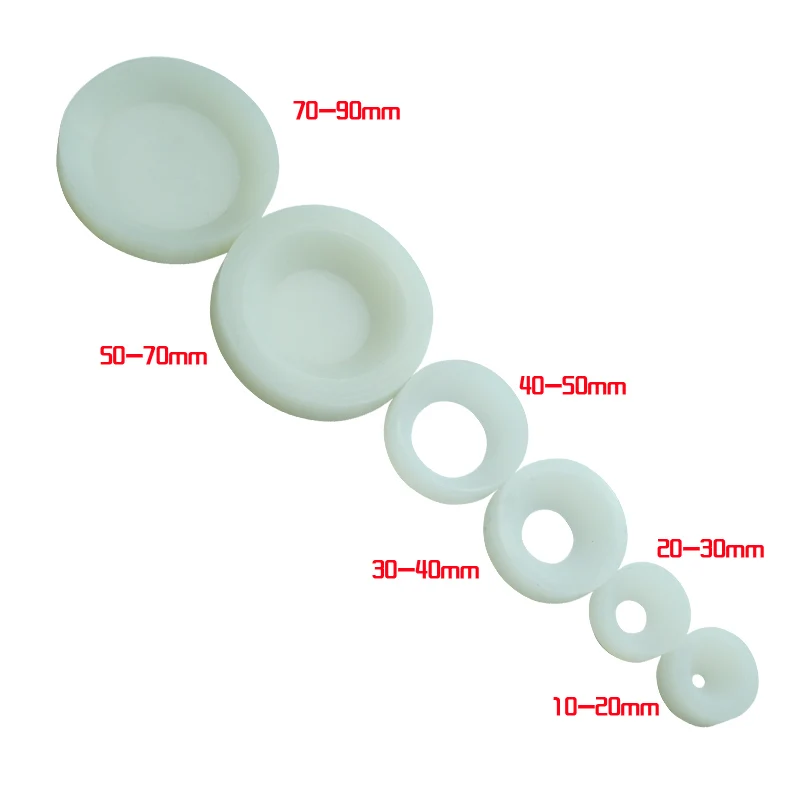 

SHENLIN Cap screwing chuck, bottle cap adoptor of capping machine, silicone chuck,10-50mm, anti-wear spare part of capping tool