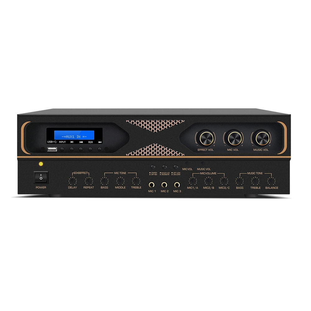 Звуковая система Paulkitson MK-5000, профессиональный стереозвук, KTV Home процессор караоке, предварительные эффекты, усилитель мощности