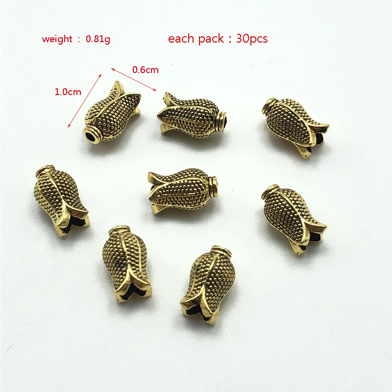 Charm Turkey Prayer Beads Rosary Flower Shape Connection for Jewelry Making DIY Handmade Rosary Bracelet Necklace Accessories