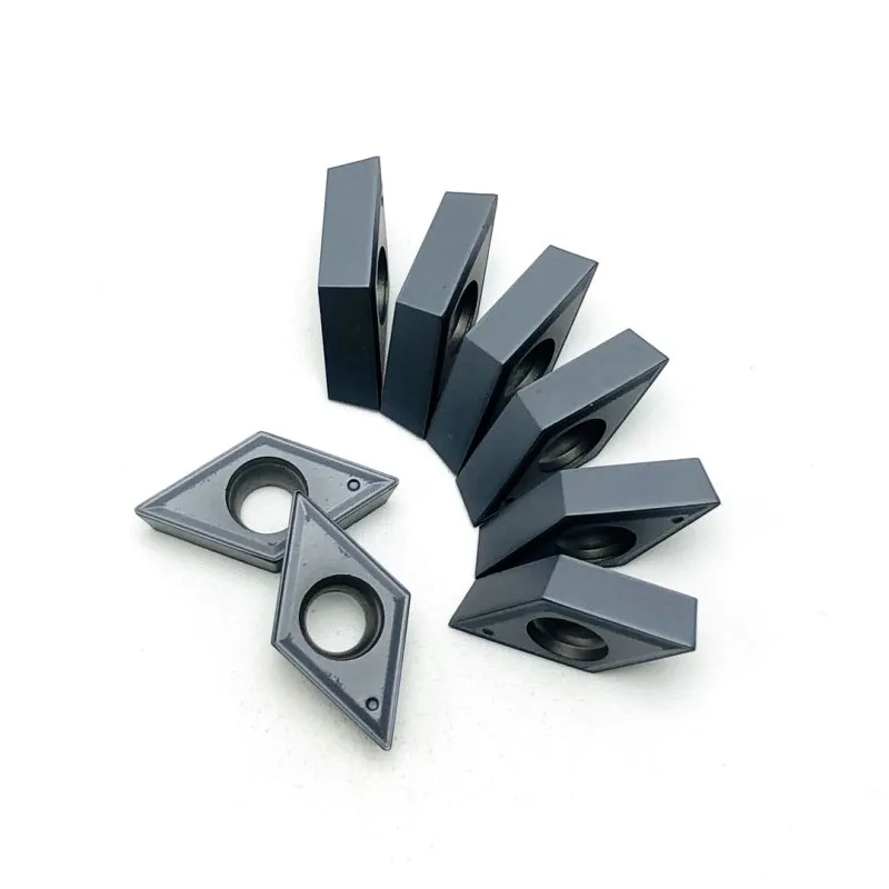 Inserti di tornitura DCMT 11T308-11T304 NN LT10 di alta qualità in metallo duro utensile di tornitura esterna strumento di metallo utensili di tornitura utensile da taglio DCMT11T304