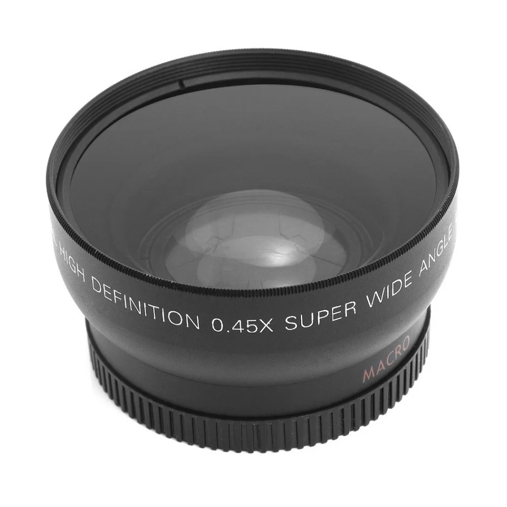 Mcoplus 49Mm 52Mm 58Mm 0.45x Góc Rộng Ống Kính Macro Cho Canon Nikon Sony Fujifilm Ống Kính Máy Ảnh