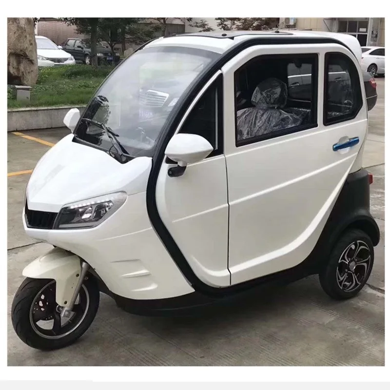 1.5KW 3 Wheel Electric Tricycle For Adults Motorcycles With Battery Mobility Scooter Vehicle Motorized Cargo Car Golf Carts