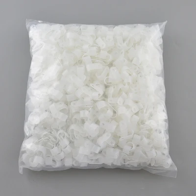 100PCS/lot  Clips Black Hose Fasteners Cable Durable R-Type Nylon Cable Clamp Mounting Fix Hardware Electrical Fittings