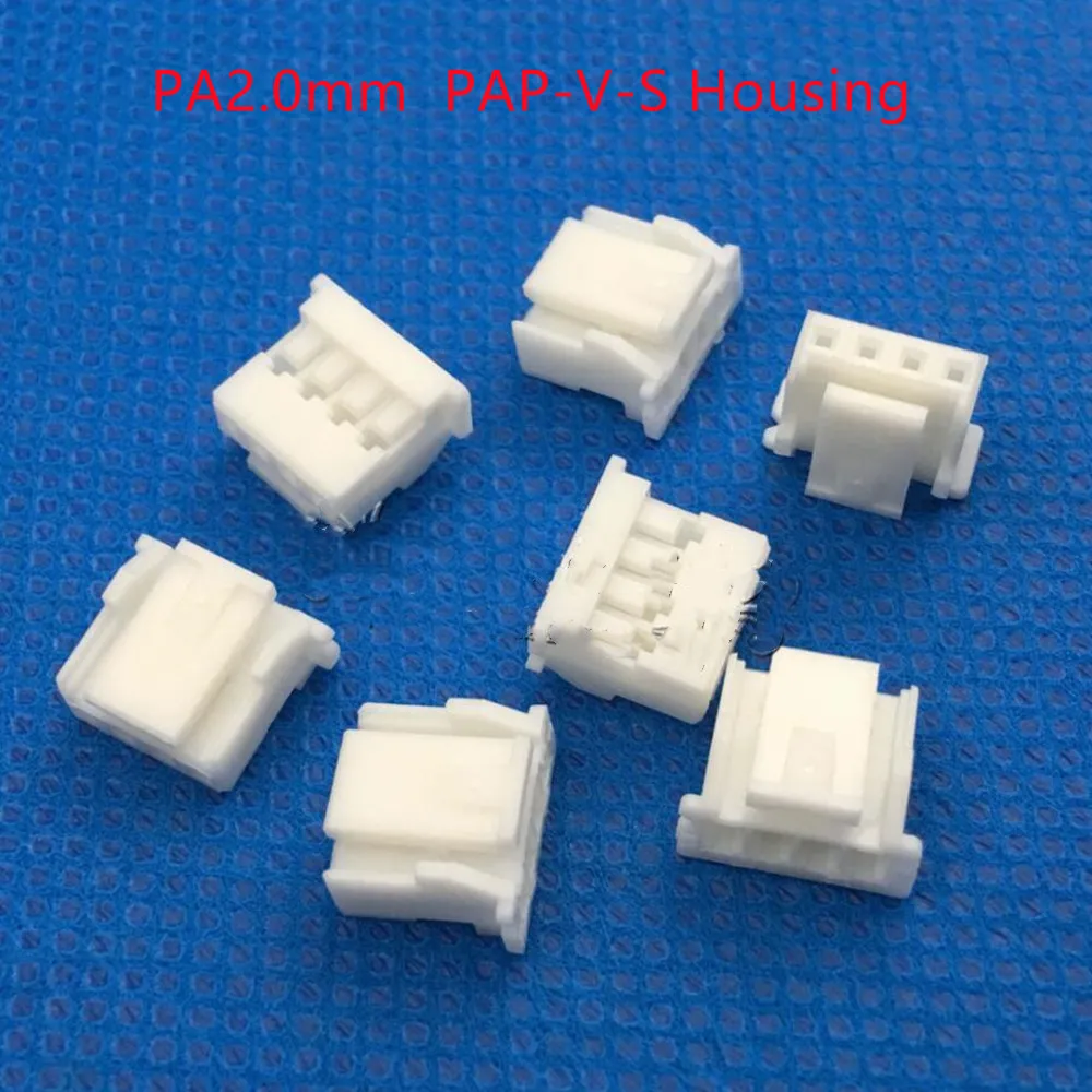 PA2.0mm  PAP-V-S Connector Male Plug Plastic Shell Housing 2/3/4/5/6/7/8/9/10P