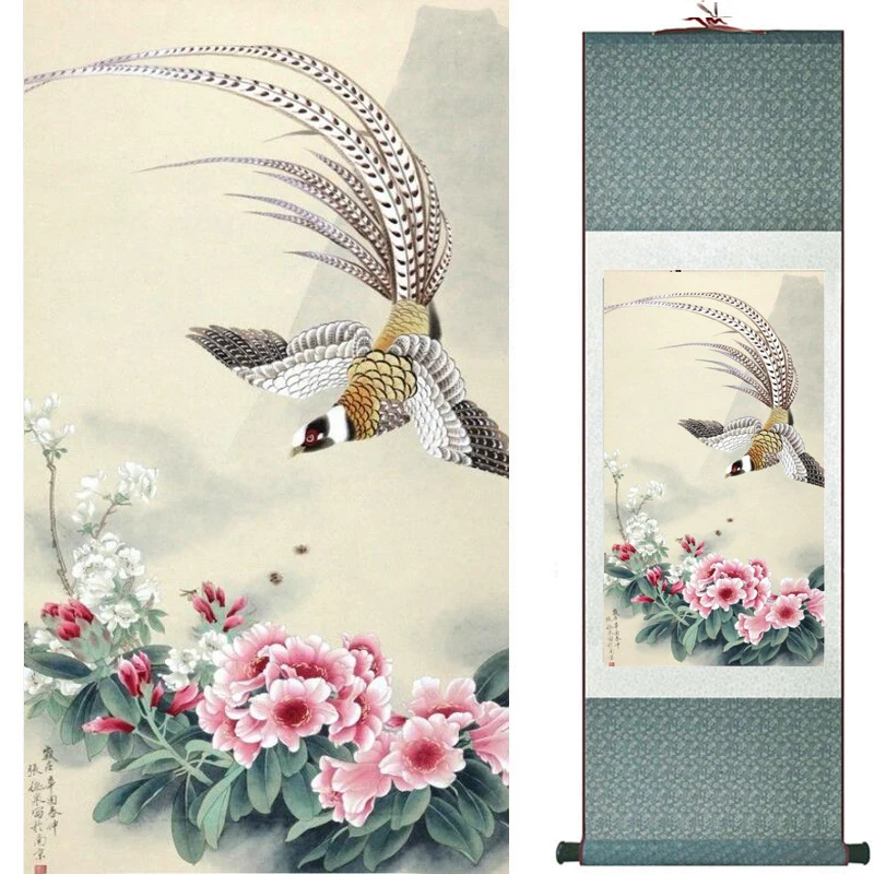 

Flowers painting Chinese traditional art painting home decoration paintings20190824015