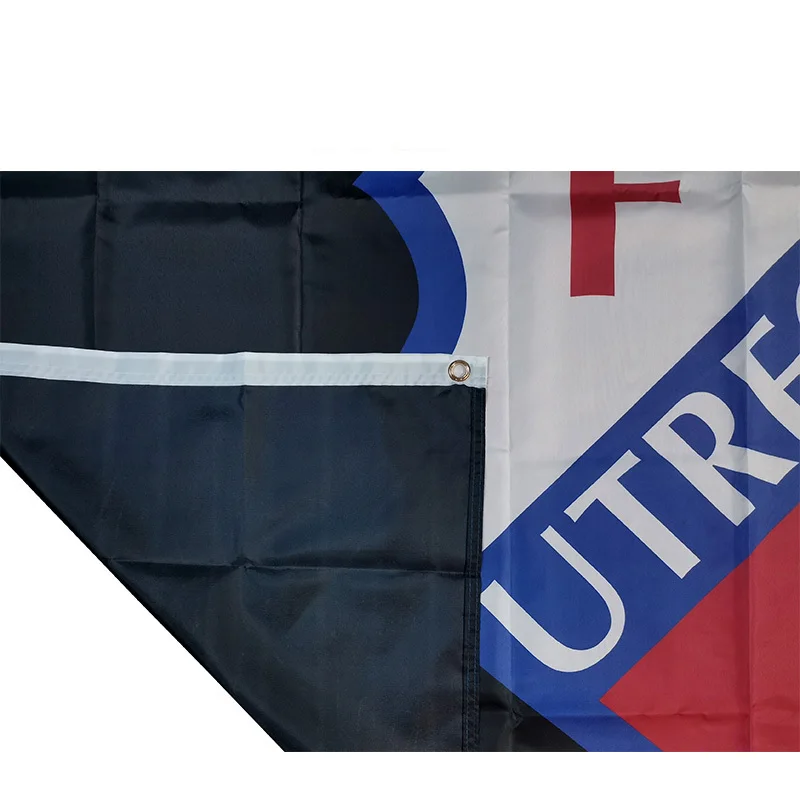 Holland FC Utrecht Flag Black 60x90cm 90x150cm Decoration Banner for Home and Garden