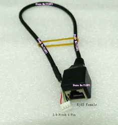 2.0 Pitch 4P Rj45 tieline 8P network Rj45 Female to 4Pin Female Cable Line PH2.0 4P to 8P Rj45 Ethernet network line 4Pin to 8P