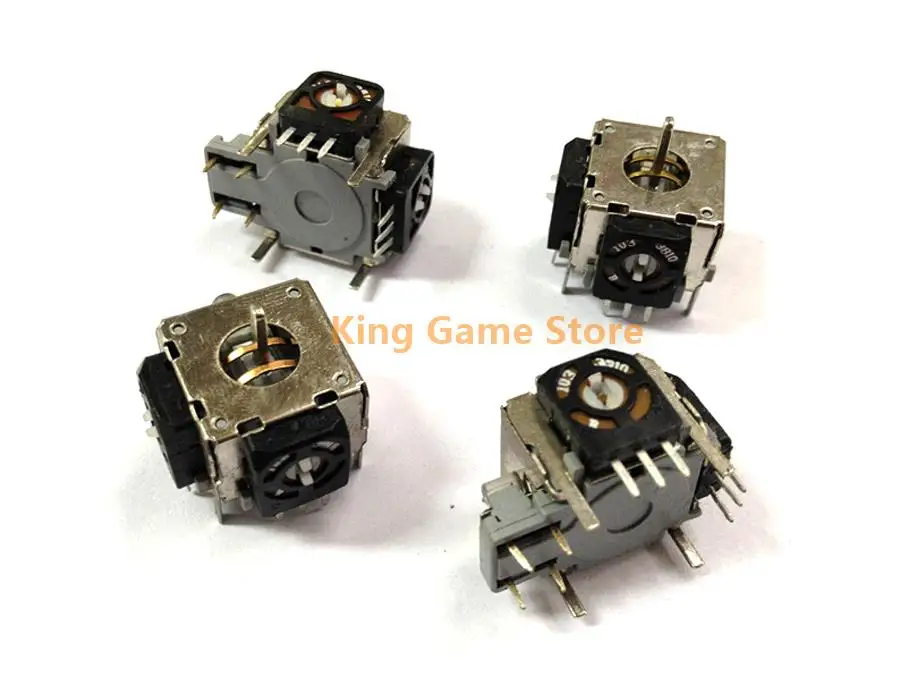 1PcสำหรับXBOX 360/PS2 3Dจอยสติ๊กโลหะAnalog Sticks 3D Analogจอยสติ๊กสำหรับPS2 Controller Repair Part